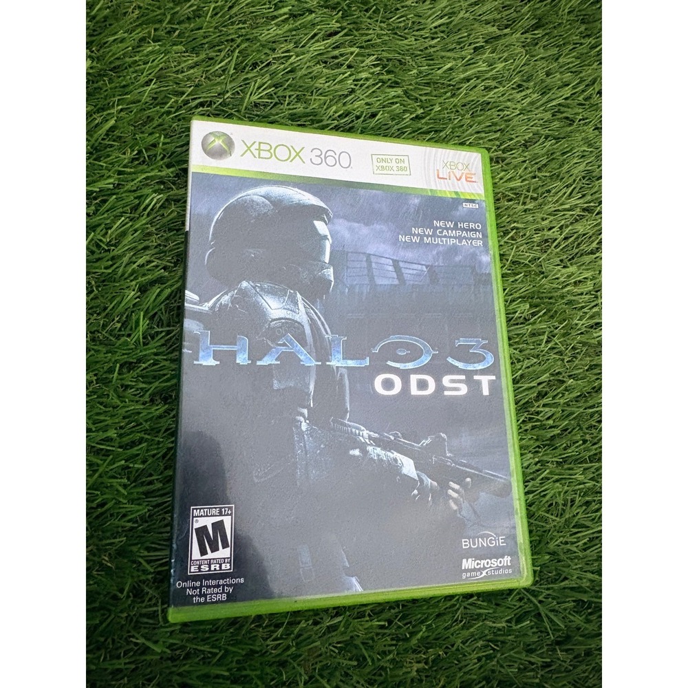 Halo 3 ODST Microsoft Xbox 360 Bungie 2-Disc Set FPS Video Game 2009 NTSC